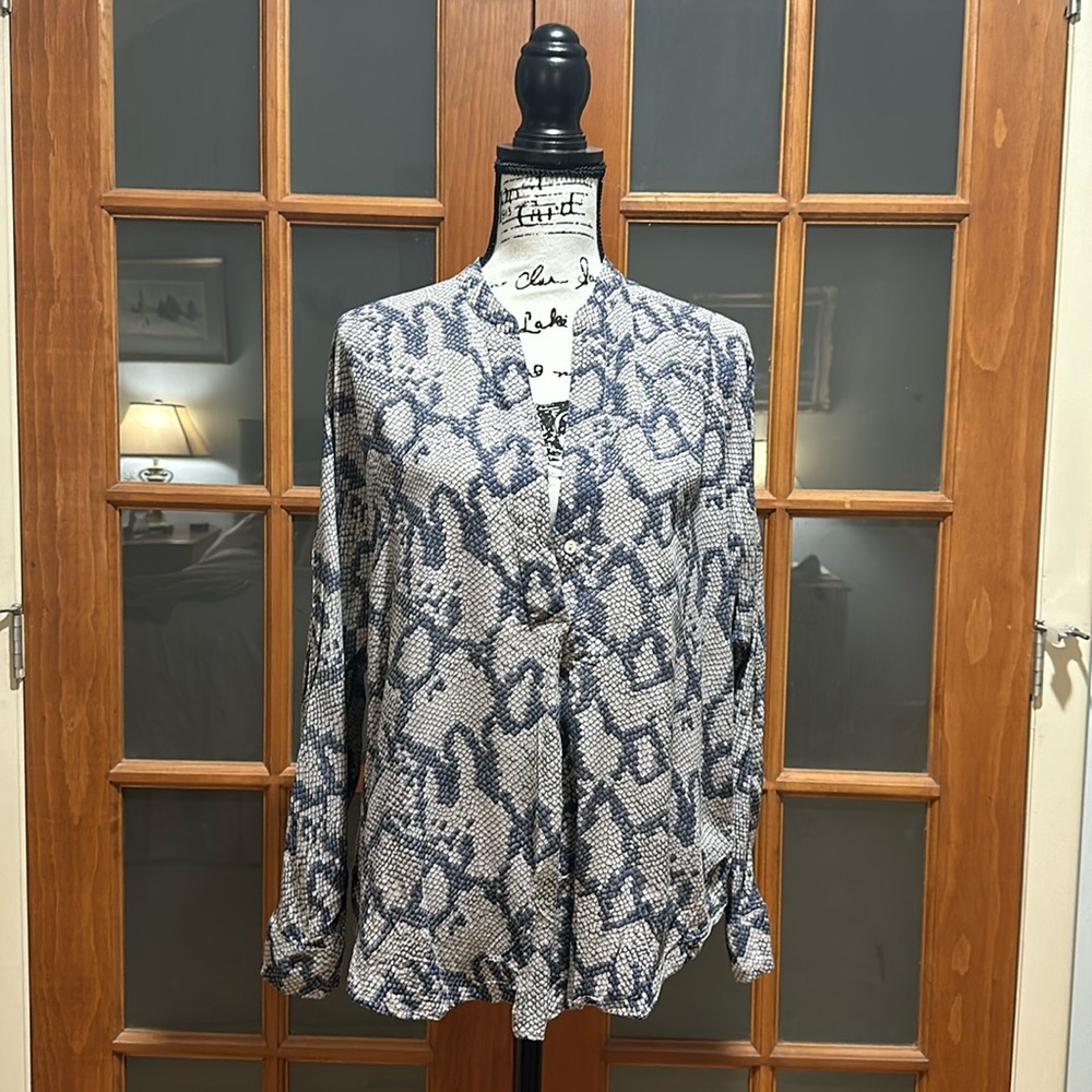 Harvé Bernard pullover blouse (M)